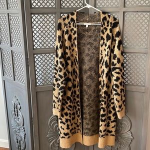Leopard Print Duster